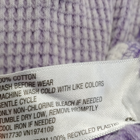 WILD FABLE WAFFLE KNIT 2 PIECE HOODED THERMAL WITH PANTS - Picture 9 of 16